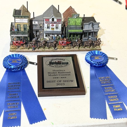 Model Diorama 1st and best of show - Steve Blodgett