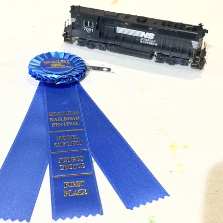 Model Locomotive 1st place